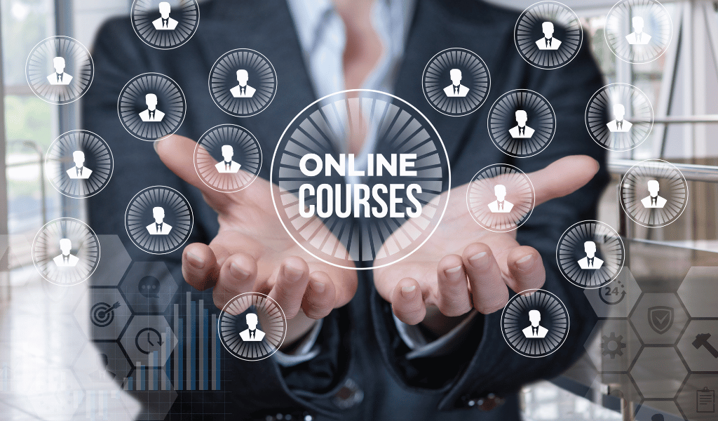 The concept is the  advanced Technology online business course principle